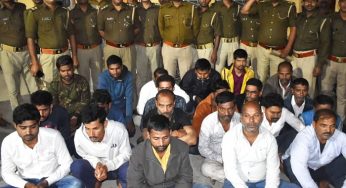 कैंट पुलिस ने पकड़े 21 अंतरराष्ट्रीय टप्पेबाज, गोरखपुर के होली जुलूस में करने वाले थे कई वारदात