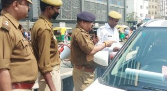 गोरखपुर में जनता कर्फ़्यू को लेकर पुलिस ने शुरू किया जागरूकता अभियान