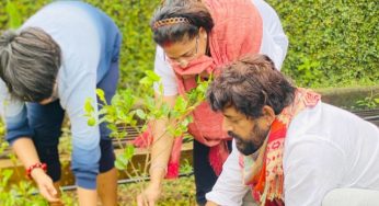 सांसद, पूर्व सांसद ने परिवार संग किया प्लांटेशन, सीएम के पौधरोपण अभियान में हुए शामिल