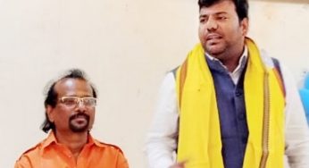 विदेसिया के कलाकार हुए सम्मानित, सांसद ने बढ़ाया हौसला