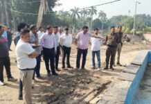 नगर आयुक्त ने किया लाल डिग्गी पार्क का निरीक्षण, कार्य में तेजी लाने के निर्देश