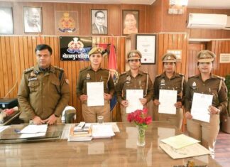 मिशन शक्ति अभियान–फेज 5 में उल्लेखनीय कार्य पर छह पुलिसकर्मी सम्मानित