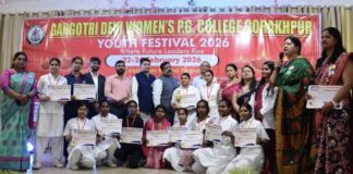गंगोत्री देवी महिला स्नातकोत्तर महाविद्यालय में ‘युवा महोत्सव–2026’ का भव्य समापन