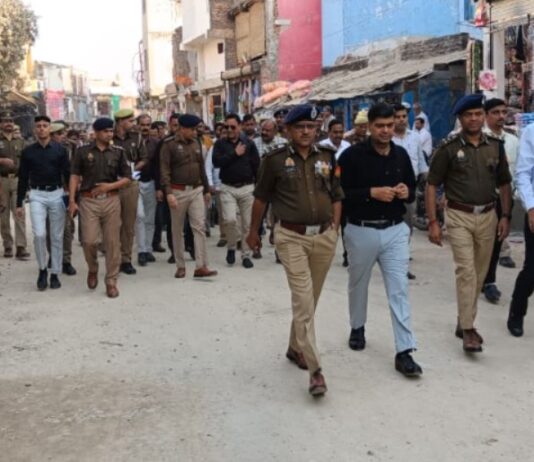 होली पर्व को लेकर प्रशासन सतर्क, वरिष्ठ अधिकारियों ने किया सुरक्षा व्यवस्था का निरीक्षण