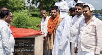 सड़क निर्माण से आवागमन होगा सुगम, चौरी चौरा में दो सड़कों का शिलान्यास