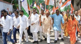 पिपराइच में गूंजा भारत माता का जयघोष, विधायक के नेतृत्व में निकली भव्य तिरंगा यात्रा