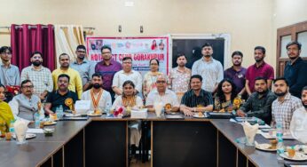 रोटरेक्ट क्लब गोरखपुर की नई टीम ने संभाली कमान, श्वेता गौर अध्यक्ष बनीं