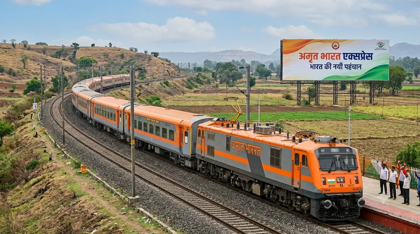 गोरखपुर से मुंबई के लिए अमृत भारत एक्सप्रेस की सौगात, 28 अगस्त से नियमित चलेगी ट्रेन